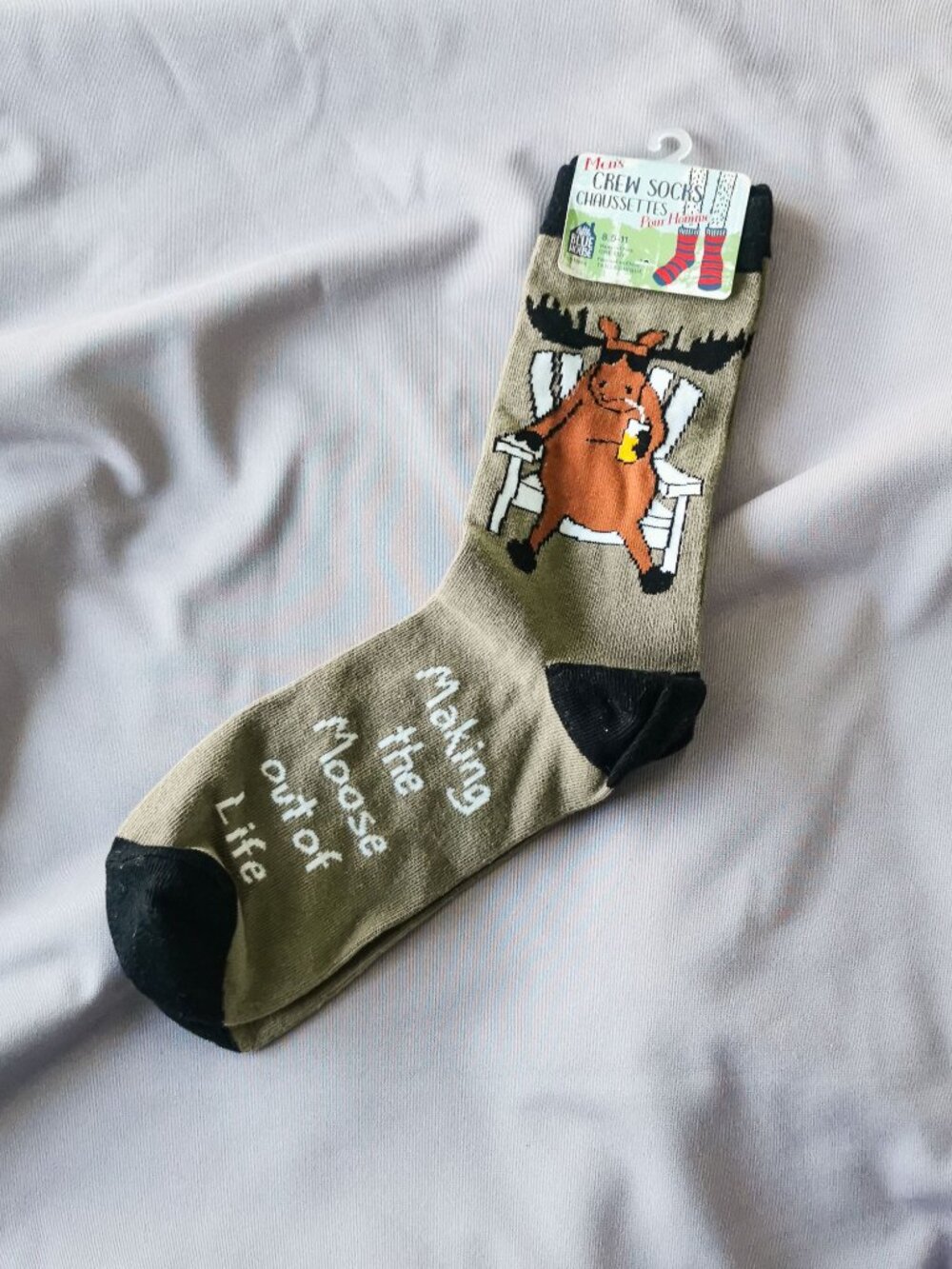 Moose Men's crew sock